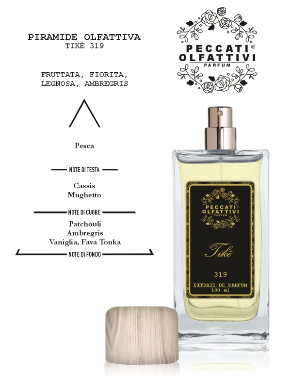 Peccati Olfattivi Tikè 319 NICHES 100ml EXTRAIT DE PARFUM