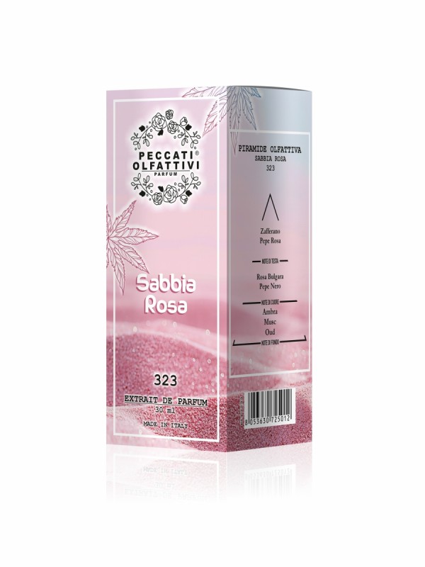 Peccati Olfattivi Sabbia Rosa 323 NICHES 30ml EXTRAIT DE PARFUM