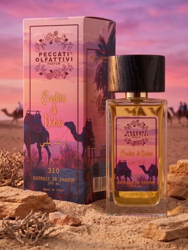 Peccati Olfattivi Eredità di Dubai 310 NICHES 100ml EXTRAIT DE PARFUM