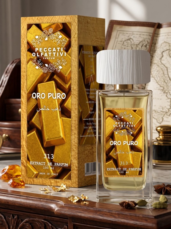 Peccati Olfattivi Oro Puro 313 NICHES 100ml EXTRAIT DE PARFUM