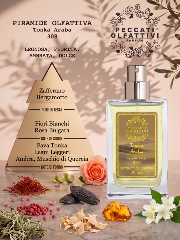 Peccati Olfattivi Tonka Araba 308 NICHES 30ml EXTRAIT DE PARFUM