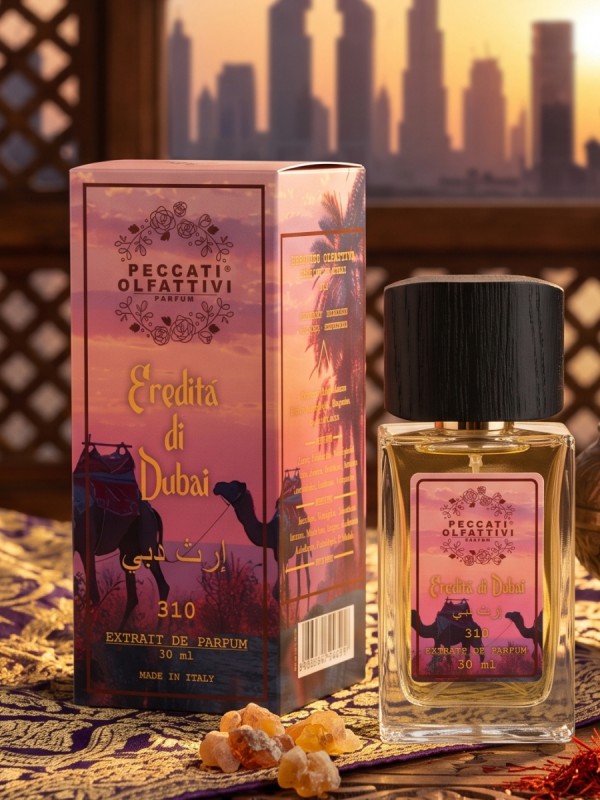 Peccati Olfattivi Eredità di Dubai 310 NICHES 30ml EXTRAIT DE PARFUM