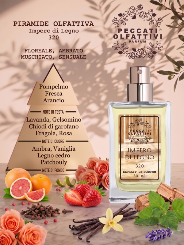 Peccati Olfattivi Impero di Legno 320 NICHES 30ml EXTRAIT DE PARFUM