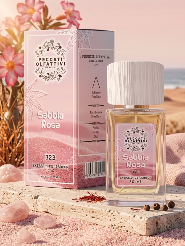 Peccati Olfattivi Sabbia Rosa 323 NICHES 30ml EXTRAIT DE PARFUM