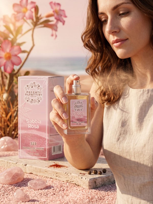 Peccati Olfattivi Sabbia Rosa 323 NICHES 30ml EXTRAIT DE PARFUM