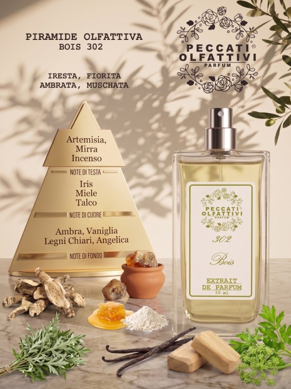 Peccati Olfattivi Bois 302 NICHES 50ml EXTRAIT DE PARFUM