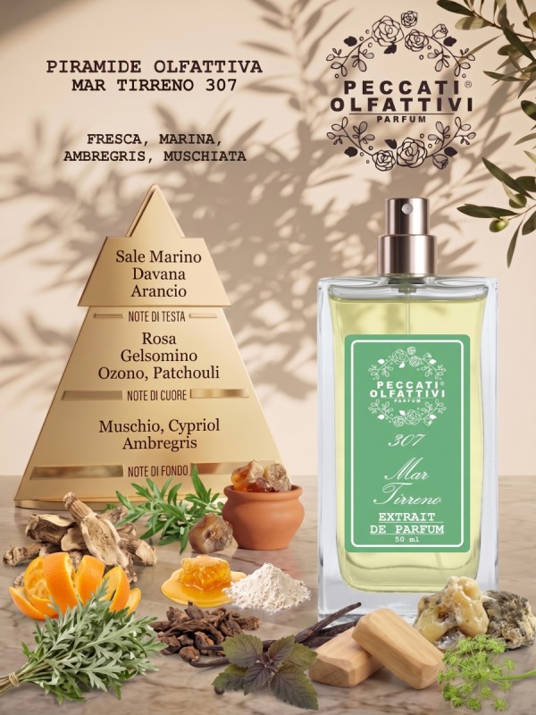 Peccati Olfattivi Mar Tirreno 307 NICHES 50ml EXTRAIT DE PARFUM
