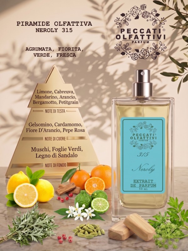 Peccati Olfattivi Neroly 315 NICHES 50ml EXTRAIT DE PARFUM