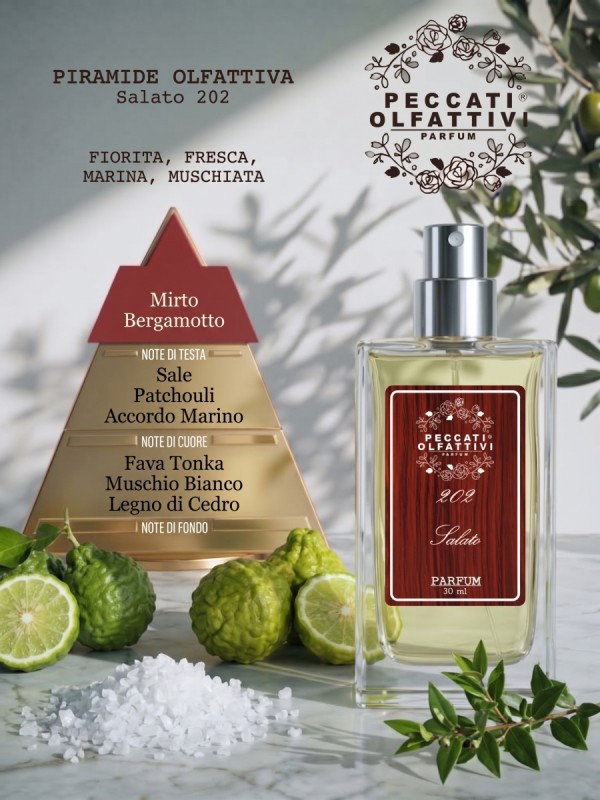 Peccati Olfattivi Salato 202 UNISEX 30ml PARFUM