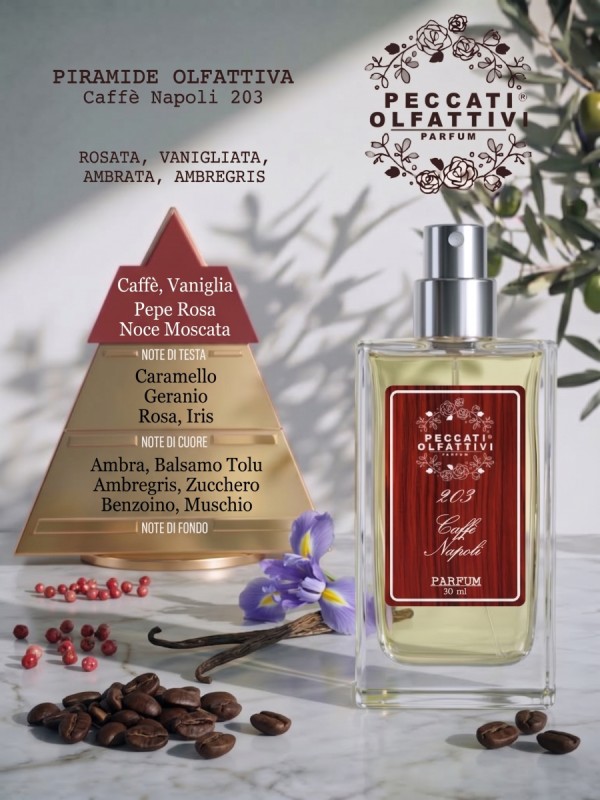 Peccati Olfattivi Caffè Napoli 203 UNISEX 30ml PARFUM