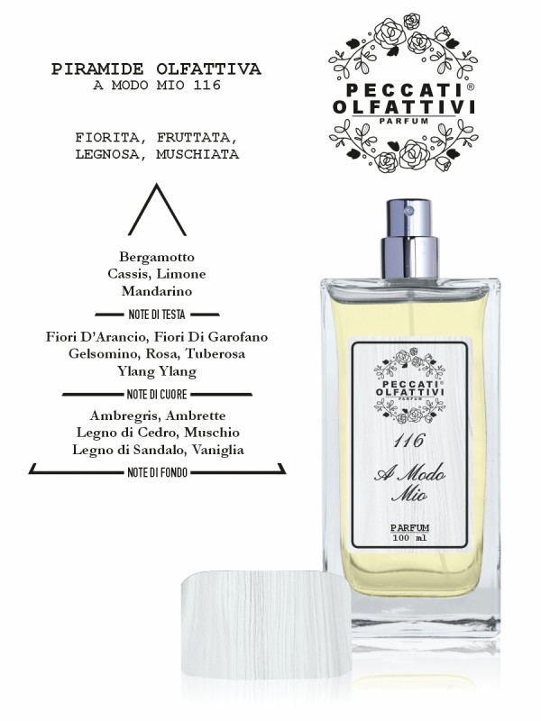 Peccati Olfattivi A Modo Mio 116 WOMAN 100ml PARFUM