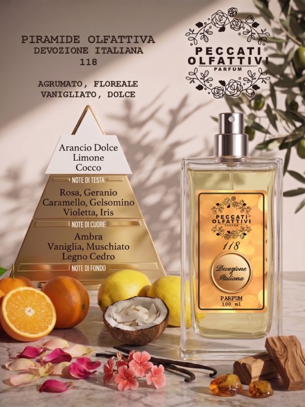 Peccati Olfattivi Devozione Italiana 118 WOMAN 100ml PARFUM