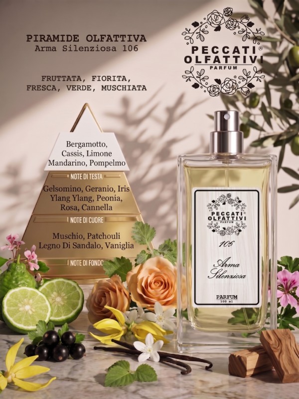 Peccati Olfattivi Arma Silenziosa 106 WOMAN 100ml PARFUM