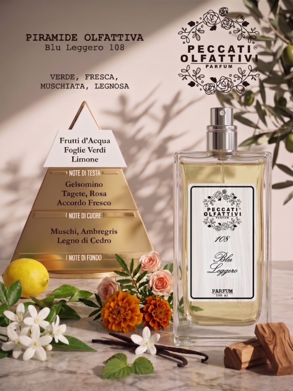 Peccati Olfattivi Blu Leggero 108 WOMAN 100ml PARFUM