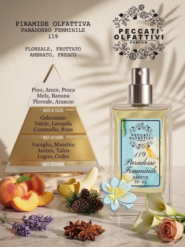 Peccati Olfattivi Paradosso Femminile 119 WOMAN 30ml PARFUM