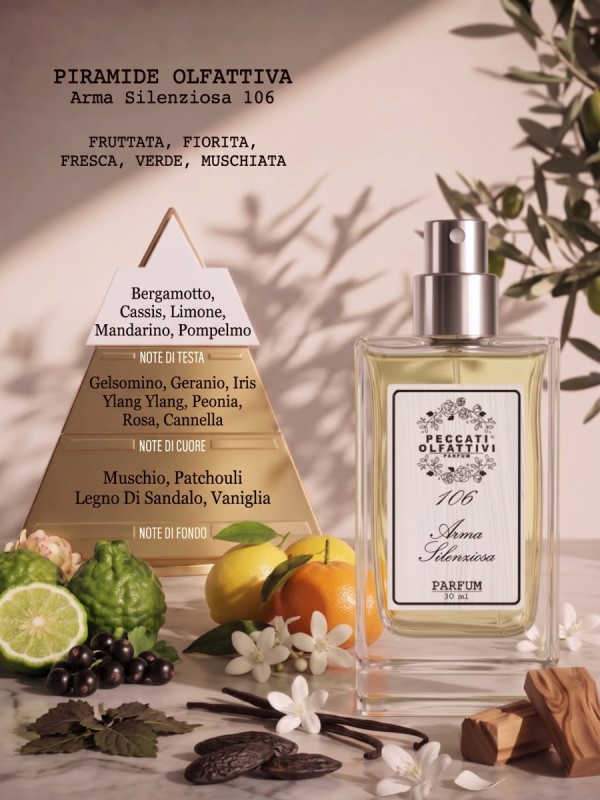 Peccati Olfattivi Arma Silenziosa 106 WOMAN 30ml PARFUM