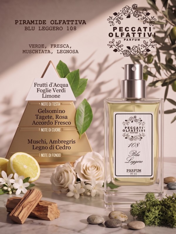 Peccati Olfattivi Blu Leggero 108 WOMAN 30ml PARFUM