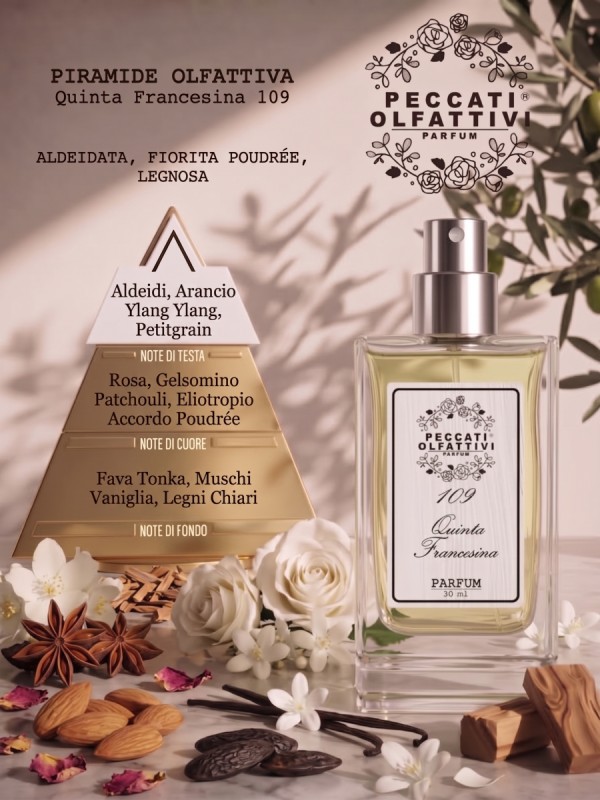 Peccati Olfattivi Quinta Francesina 109 WOMAN 30ml PARFUM