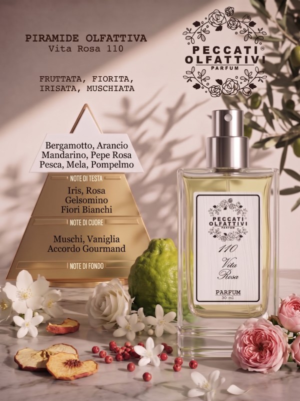 Peccati Olfattivi Vita Rosa 110 WOMAN 30ml PARFUM