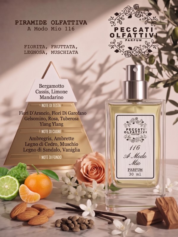 Peccati Olfattivi A Modo Mio 116 WOMAN 30ml PARFUM