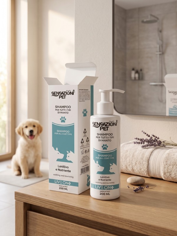Sensazioni PET Shampoo per Tutti i Manti 200ml