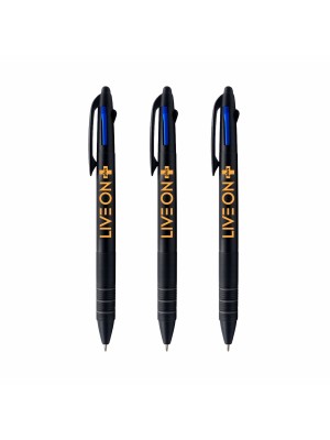 Penna Live on Plus Nera (Multicolor) 3pz