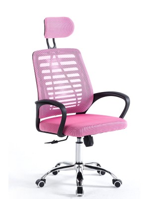RMF PRO Sedia da Ufficio in Rete Rosa