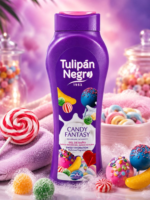 Tulipan Negro Gel Bagno Candy Fantasy 650ml