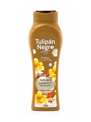 Tulipan Negro Gel Bagno Ambar & Sandalo 650ml