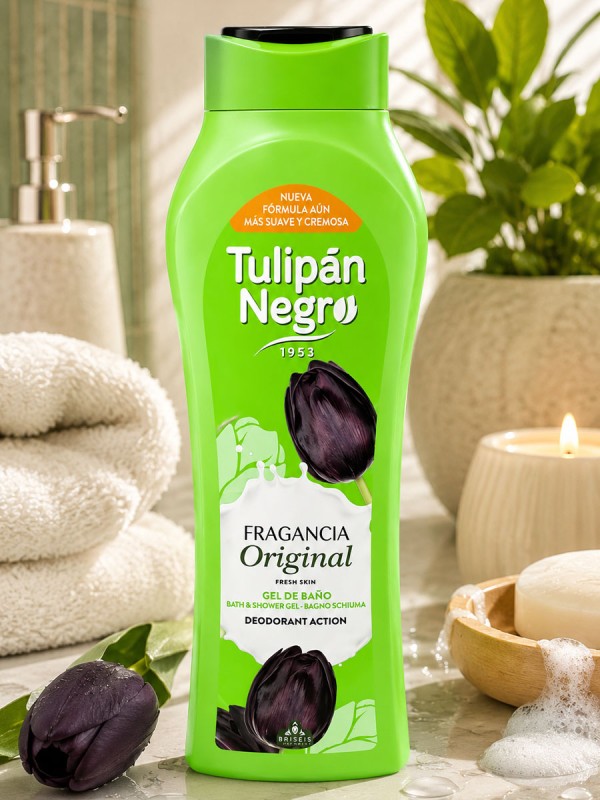 Tulipan Negro Gel Bagno Fragancia Original 650ml