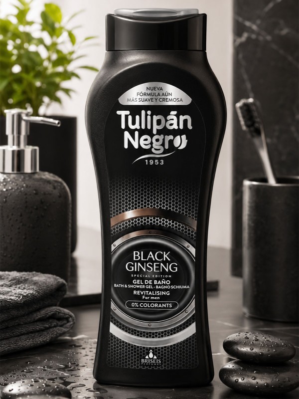 Tulipan Negro Gel Bagno Black Ginseng 650ml