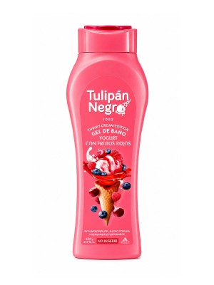 Tulipan Negro Gel Bagno Yogurt con Frutos Rojos 650ml