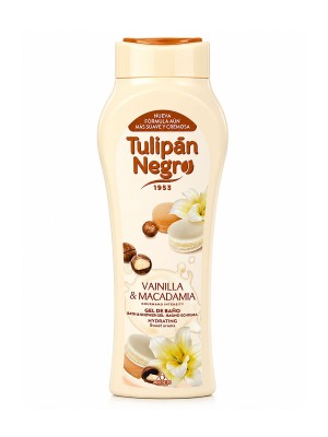 Tulipan Negro Gel Bagno Vainilla & Macadamia 650ml