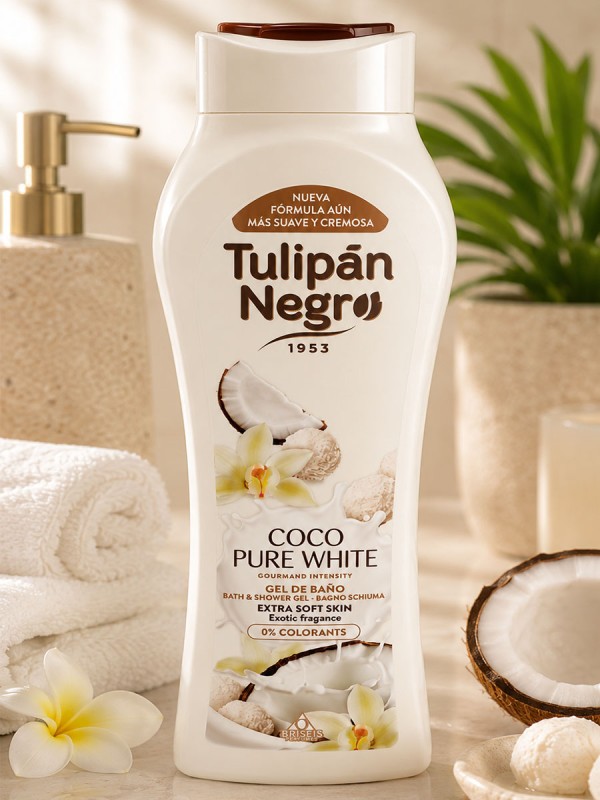 Tulipan Negro Gel Bagno Coco Pure White 650ml