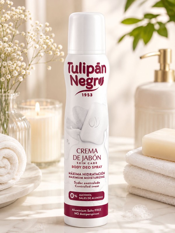 Tulipan Negro Deo Spray Crema de Jabon 200ml