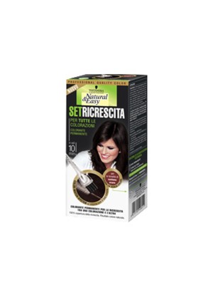 Schwarzkopf Natural & Easy Set Ricrescita R4 Castano Scuro