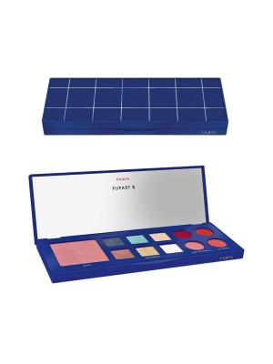 Pupa Pupart's Palette Viso Occhi Labbra Blu
