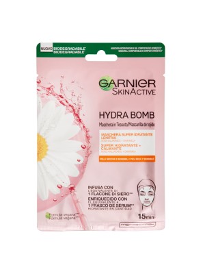 Garnier Skin Active Hydra Bomb - Maschera in Tessuto Super Idratante Lenitiva